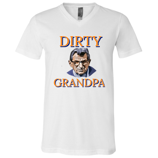 Dirty Grandpa Unisex Jersey SS V-Neck T-Shirt