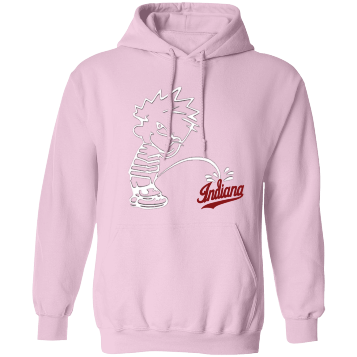 P on Indiana Pullover Hoodie 8 oz (Closeout)