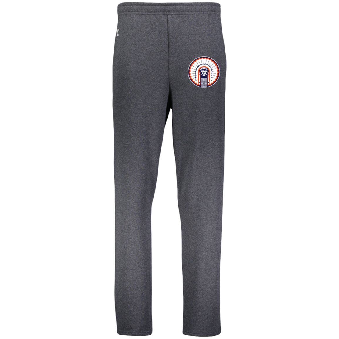 Chief Illiniwek Dri-Power Open Bottom Pocket Sweatpants