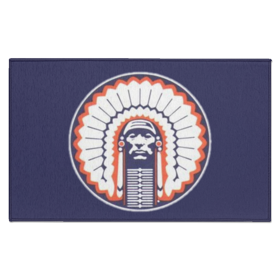 Chief Illiniwek Indoor Doormat