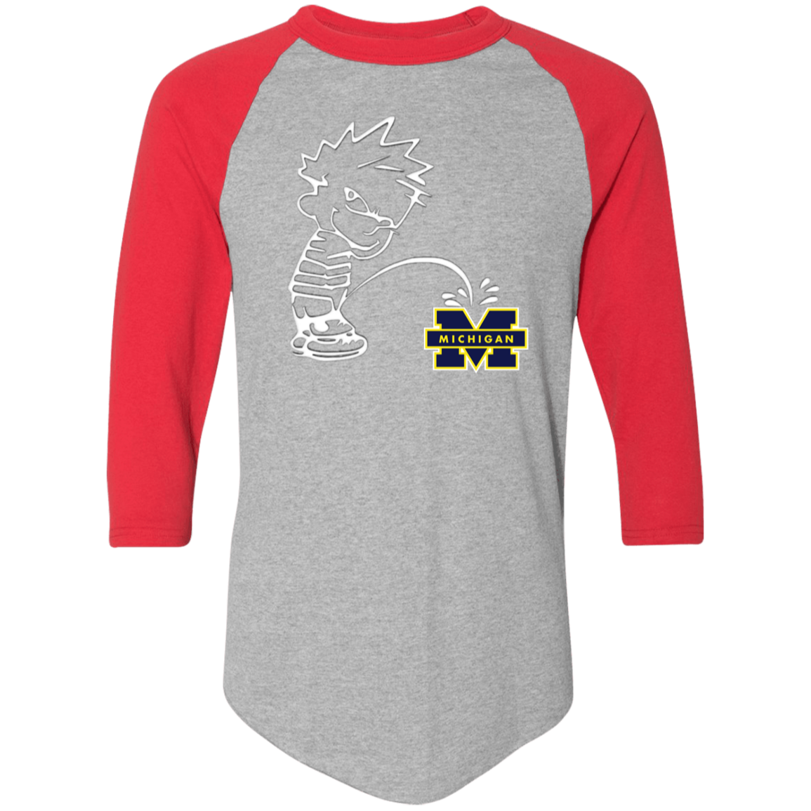 P on Michigan  Colorblock Raglan Jersey