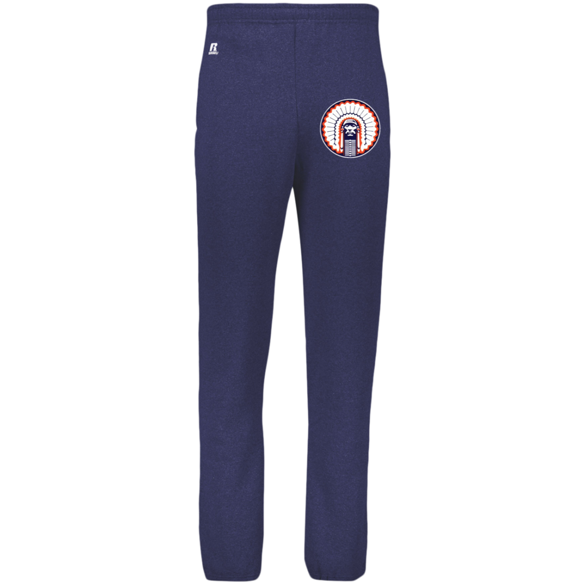 Chief Illiniwek Dri-Power Closed Bottom Pocket Sweatpants