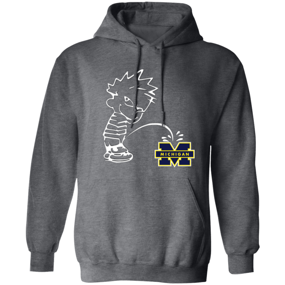 P on Michigan Pullover Hoodie 8 oz (Closeout)