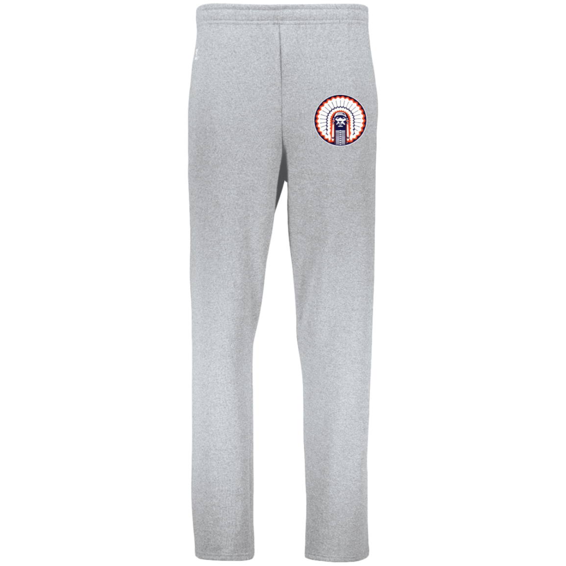 Chief Illiniwek Dri-Power Open Bottom Pocket Sweatpants