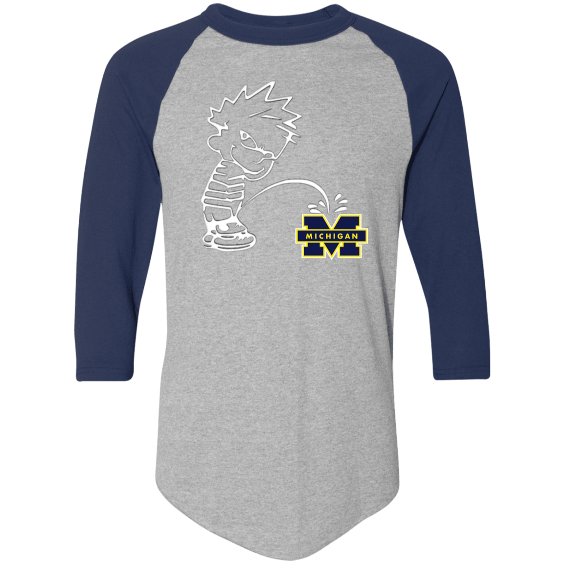 P on Michigan  Colorblock Raglan Jersey