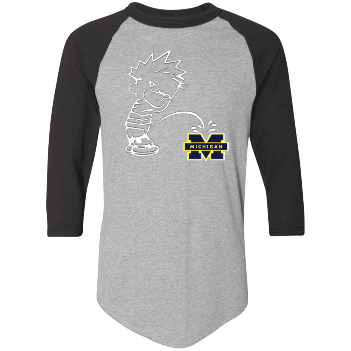 P on Michigan  Colorblock Raglan Jersey