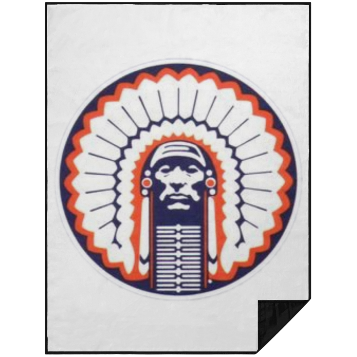 Chief Illiniwek Premium Picnic Blanket 60x80