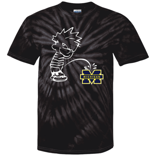 P on Michigan 100% Cotton Tie Dye T-Shirt