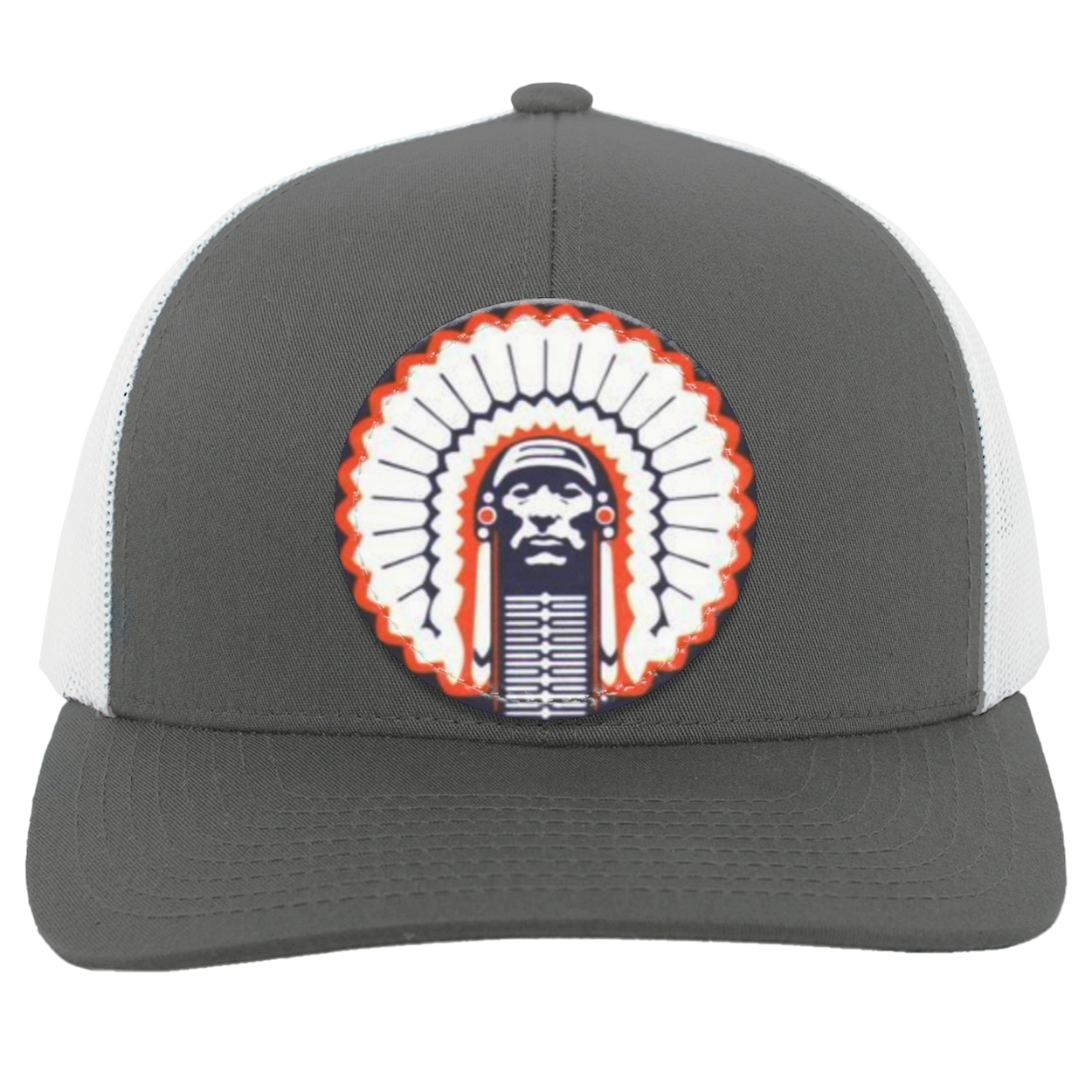 Chief Illiniwek Trucker Snap Back - Patch