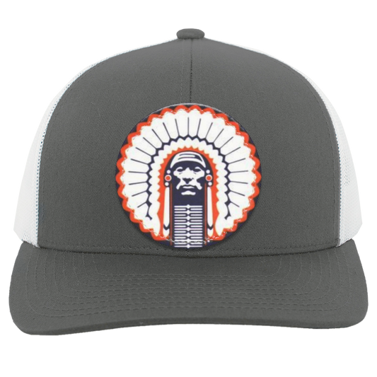 Chief Illiniwek Trucker Snap Back - Patch