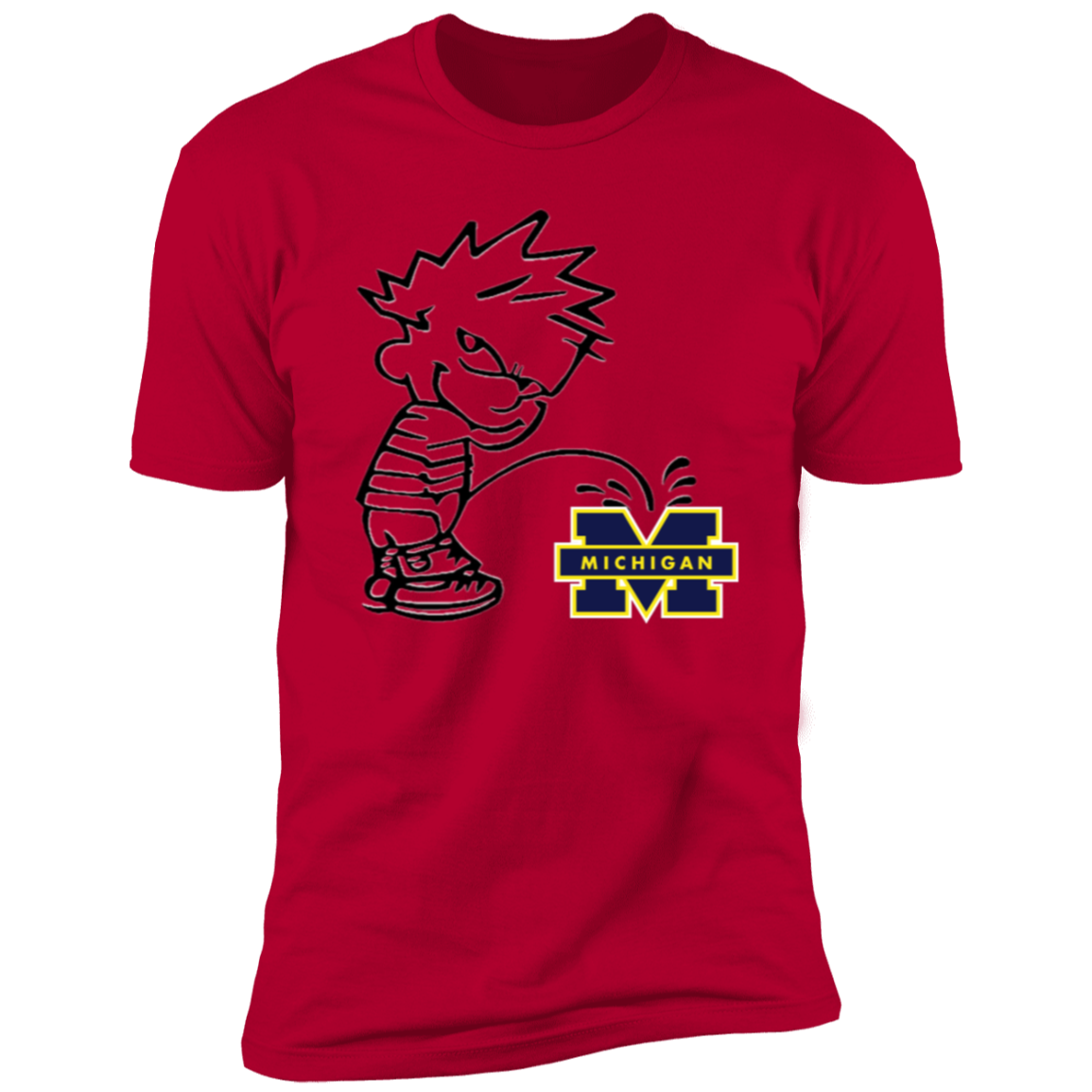 P on Michigan Premium Short Sleeve Tee (Closeout)