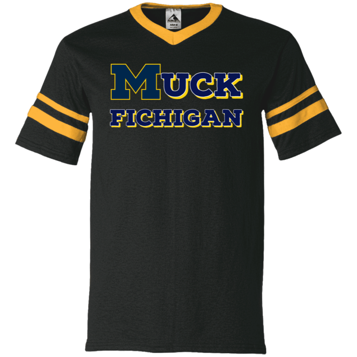 Muck Fichigan V-Neck Sleeve Stripe Jersey