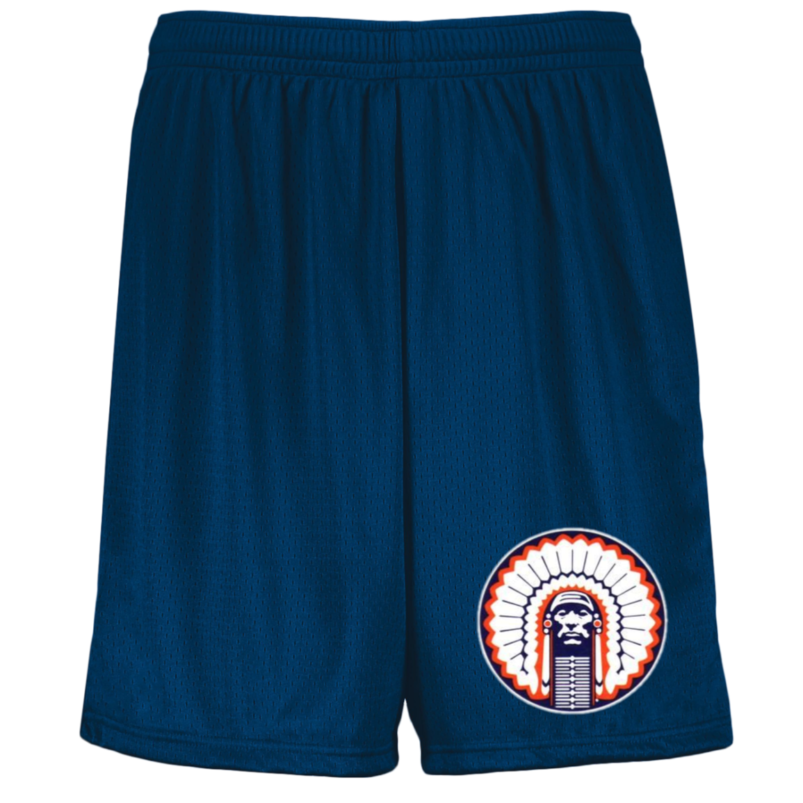 Chief Illiniwek Youth Moisture-Wicking Mesh Shorts