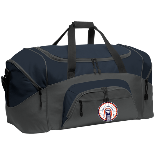 Chief Illiniwek Colorblock Sport Duffel