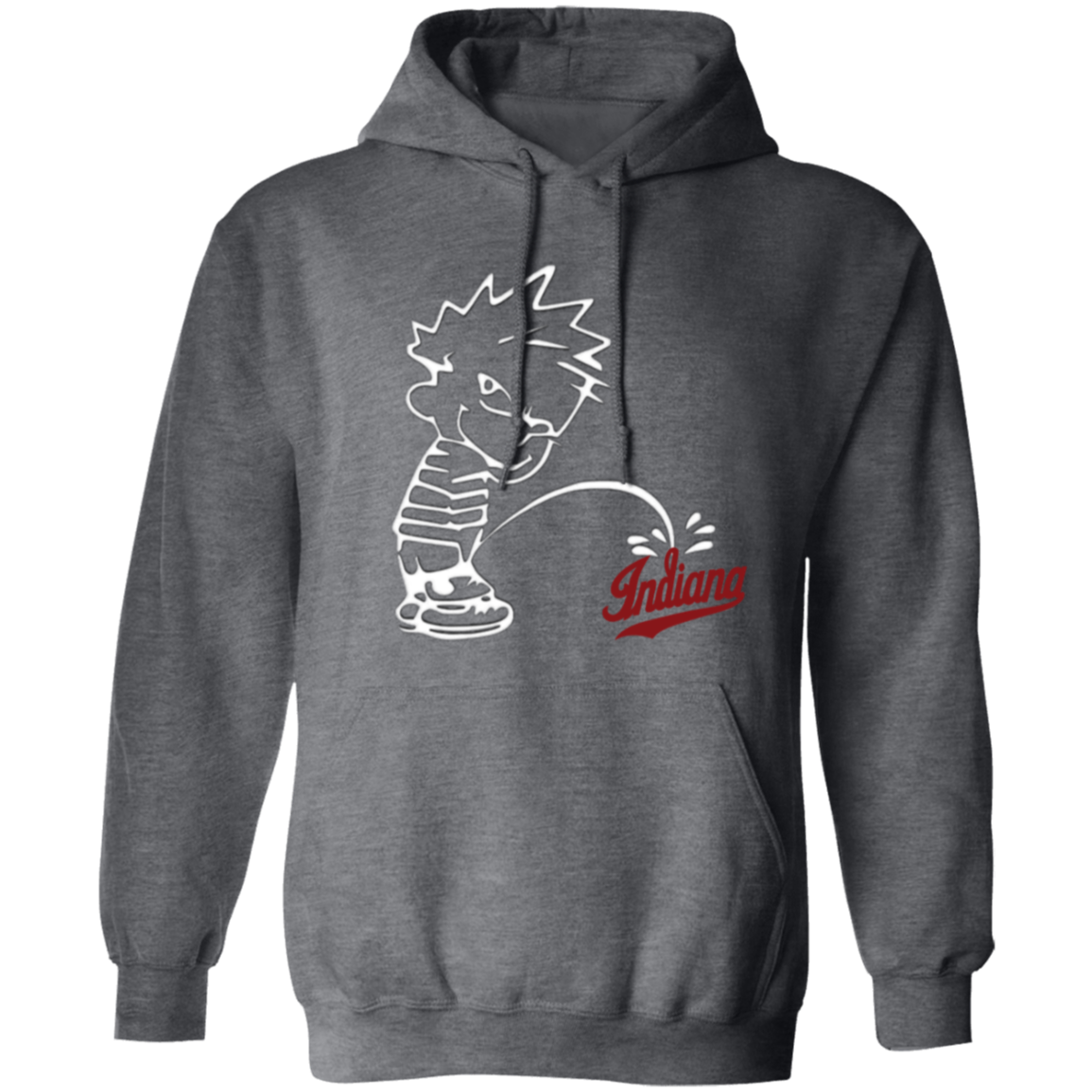 P on Indiana Pullover Hoodie 8 oz (Closeout)