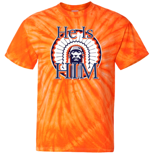 Chief "He is Him" 100% Cotton Tie Dye T-Shirt