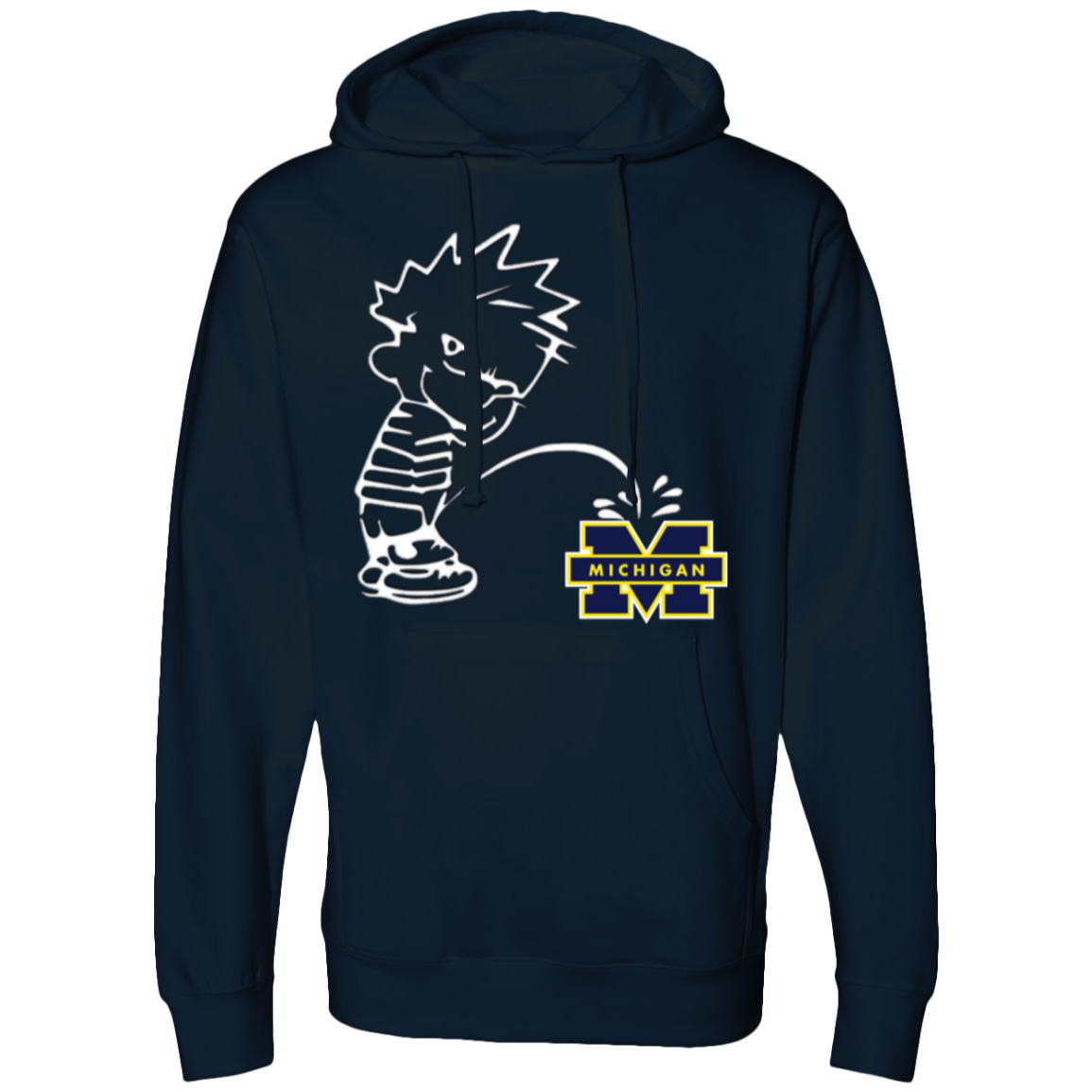 P on Michigan Midweight Hooded Sweatshirt