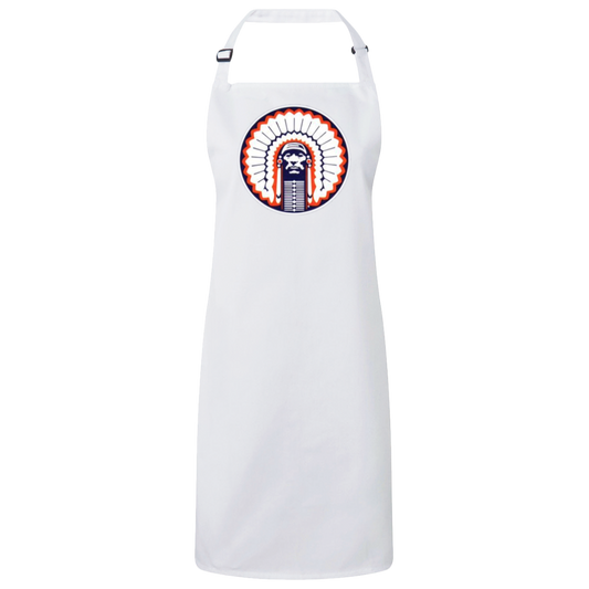 Chief Illiniwek Sustainable Unisex Bib Apron