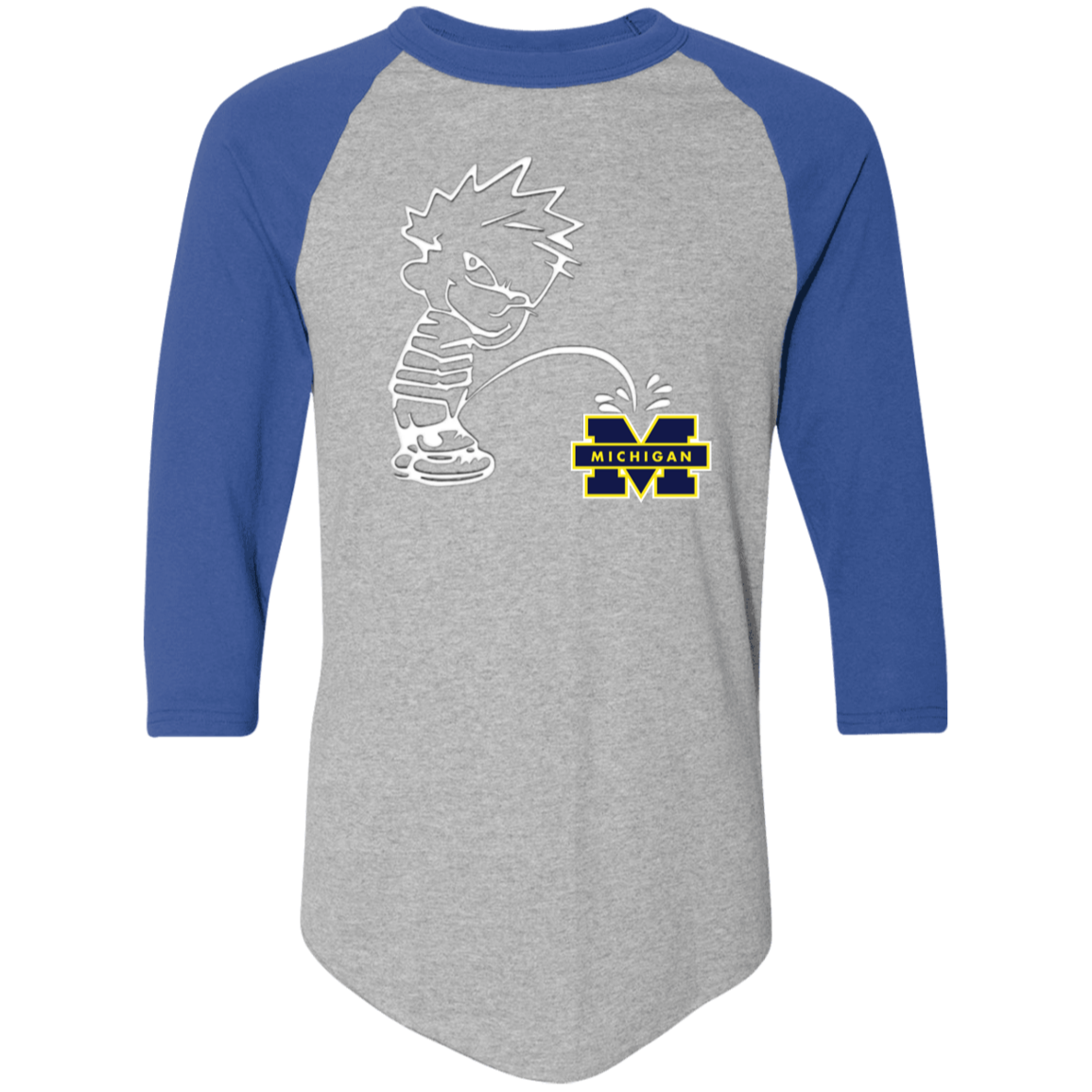 P on Michigan  Colorblock Raglan Jersey