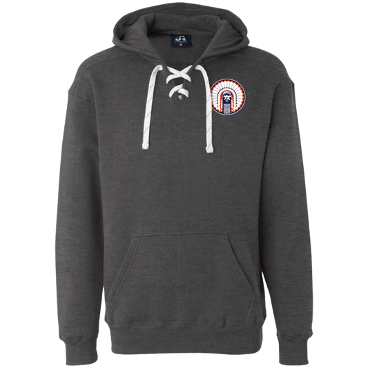 Chief Illiniwek Heavyweight Sport Lace Hoodie