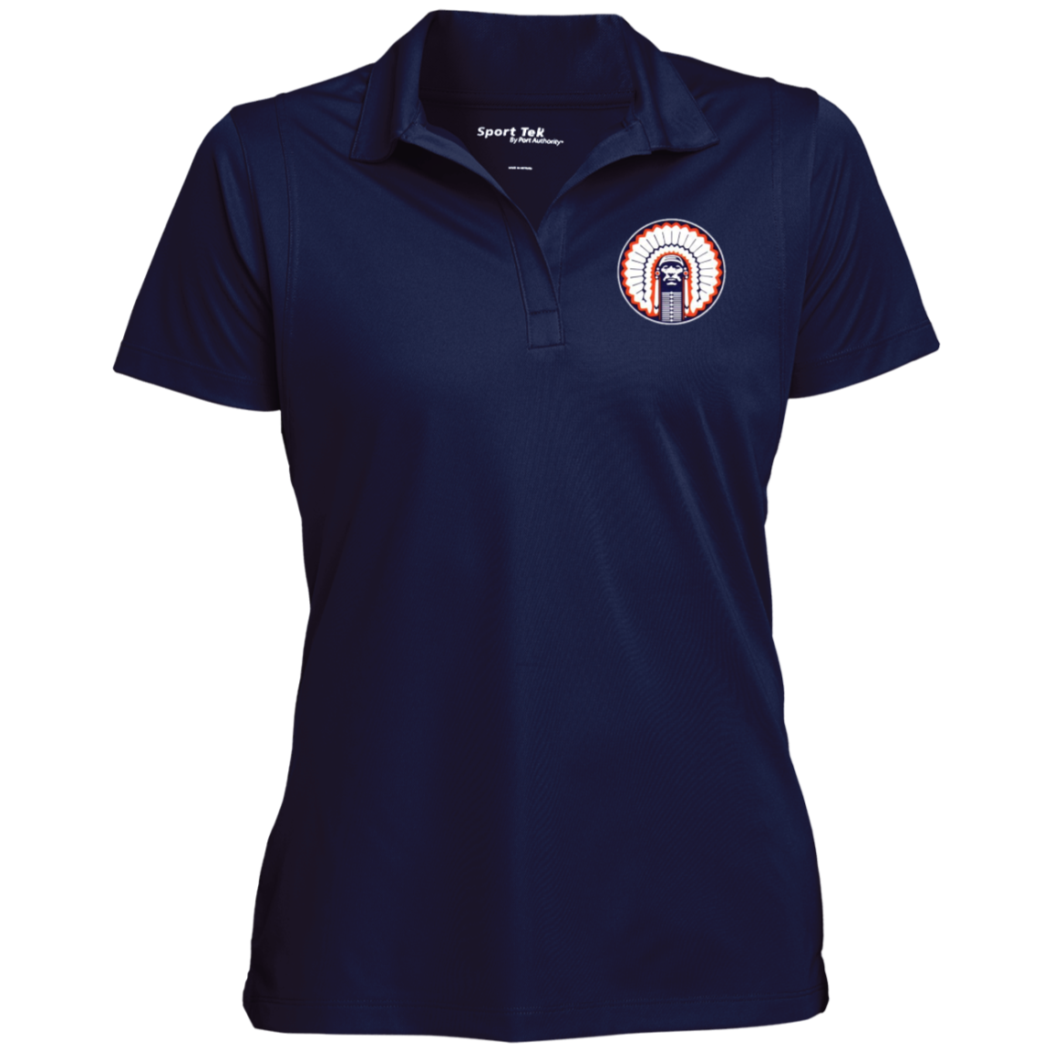 Chief Illiniwek Ladies' Micropique Sport-Wick® Polo