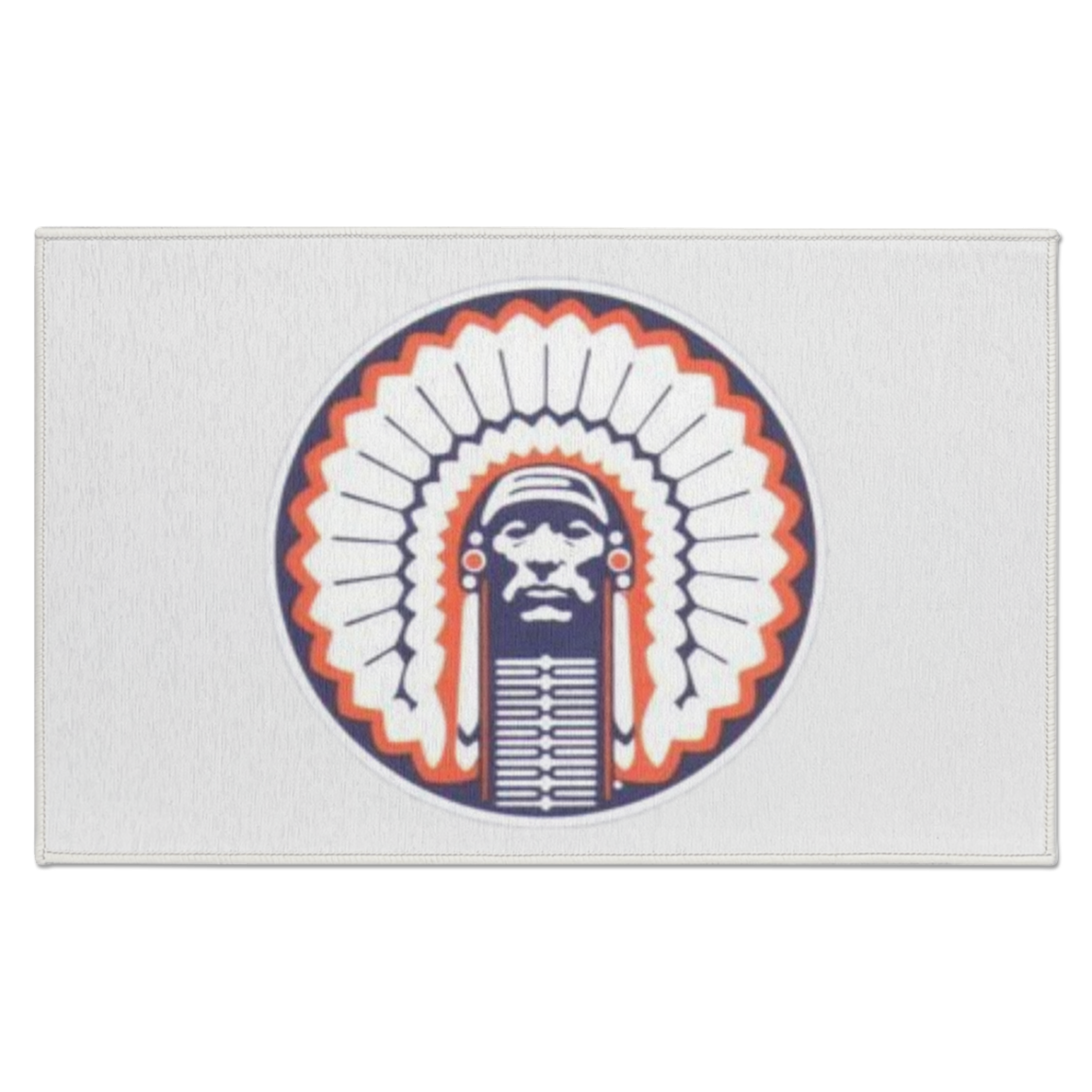 Chief Illiniwek Indoor Doormat