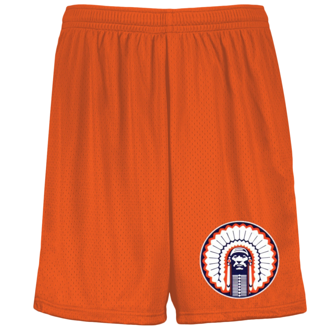 Chief Illiniwek Youth Moisture-Wicking Mesh Shorts