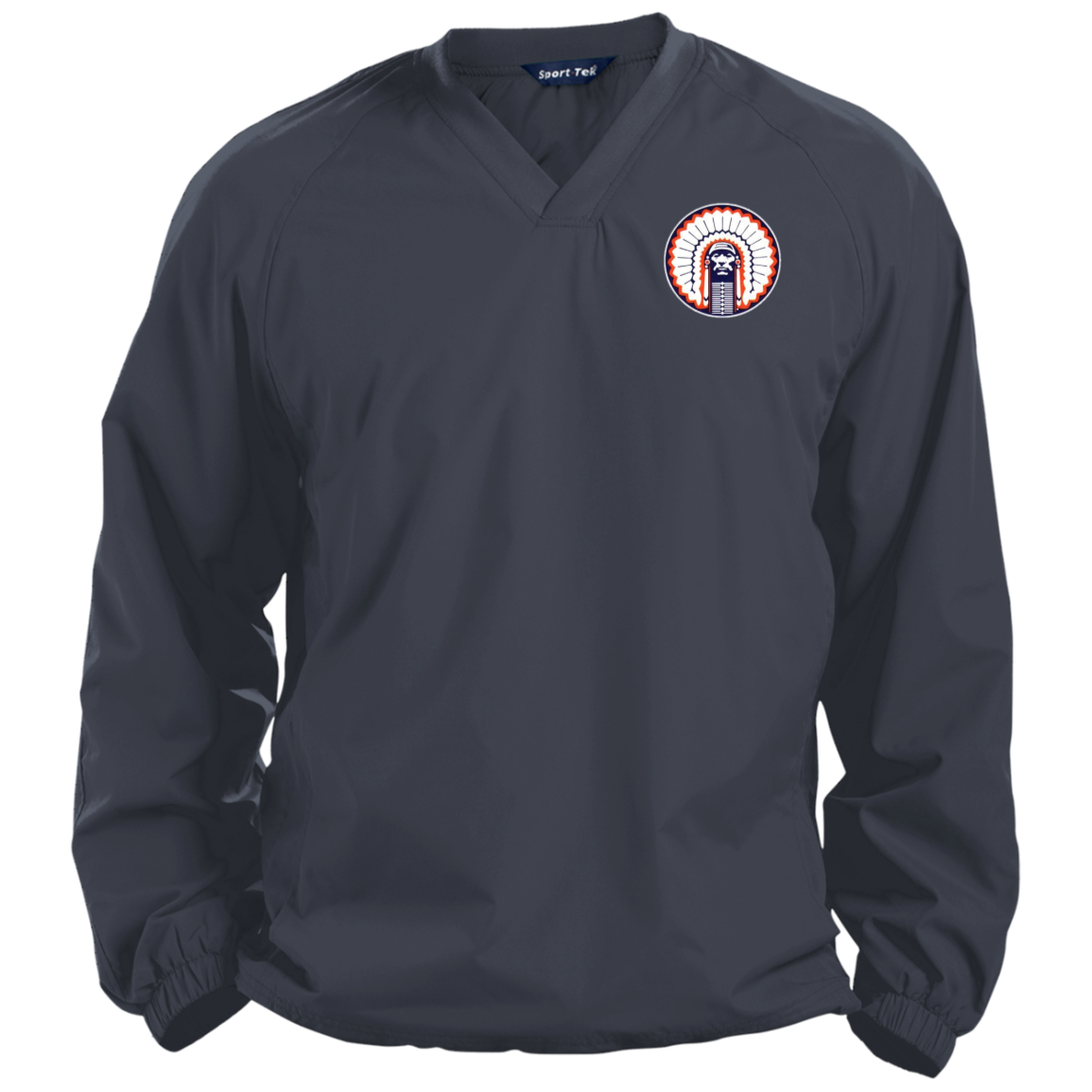 Chief Illiniwek Pullover V-Neck Windshirt