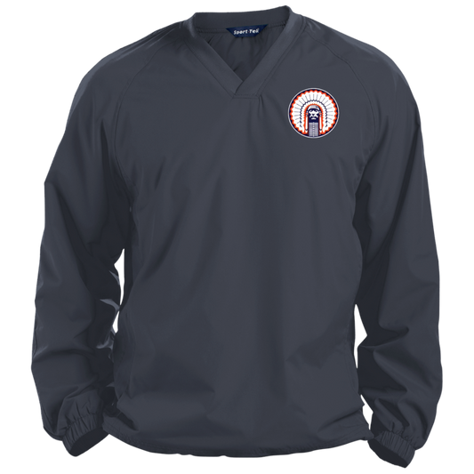 Chief Illiniwek Pullover V-Neck Windshirt