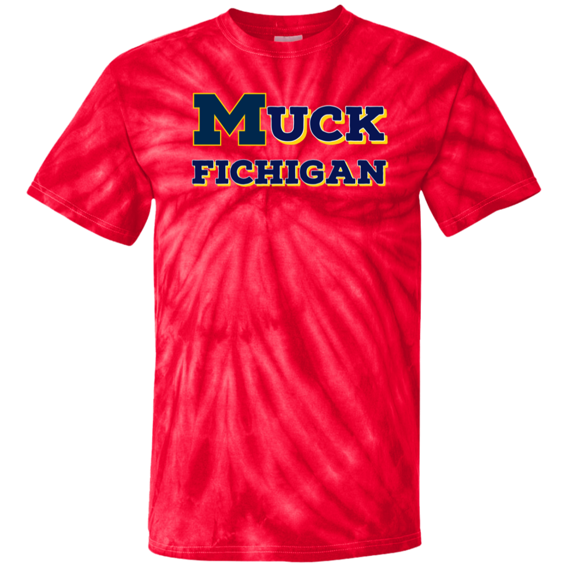 Muck Fichigan 100% Cotton Tie Dye T-Shirt