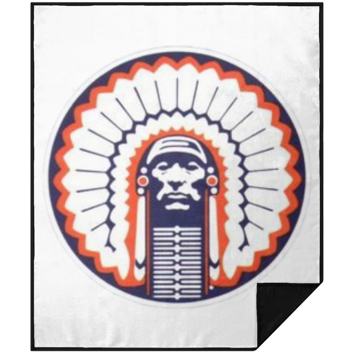 Chief Illiniwek Premium Picnic Blanket 50x60