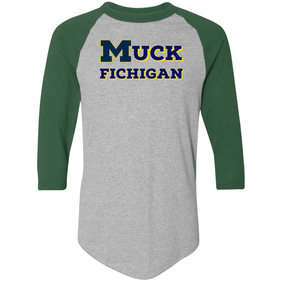 Muck Fichigan Colorblock Raglan Jersey