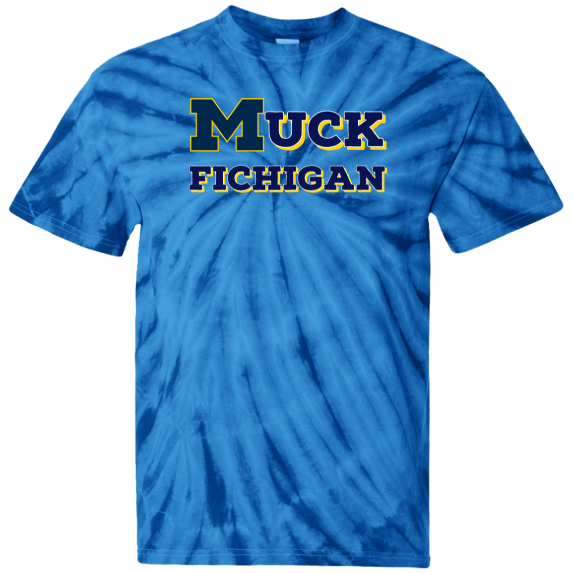 Muck Fichigan 100% Cotton Tie Dye T-Shirt