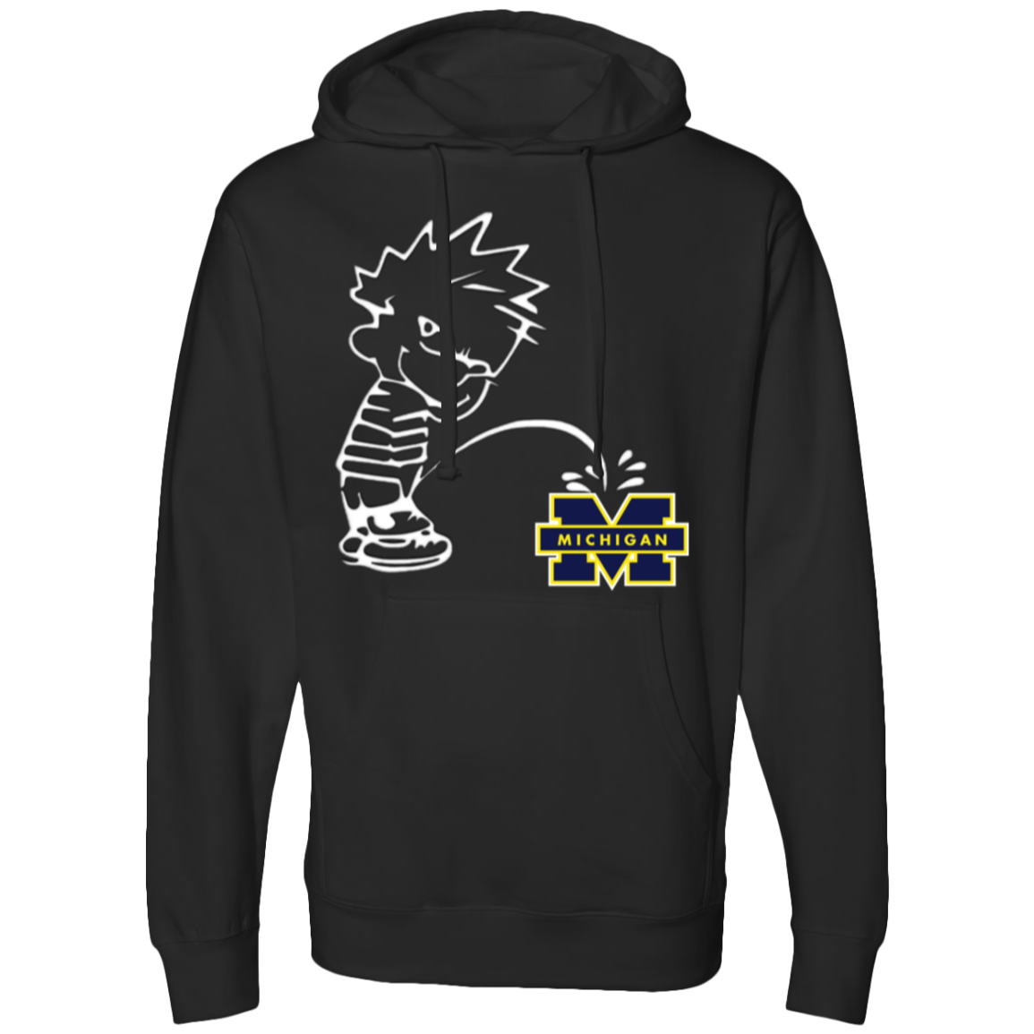 P on Michigan Midweight Hooded Sweatshirt