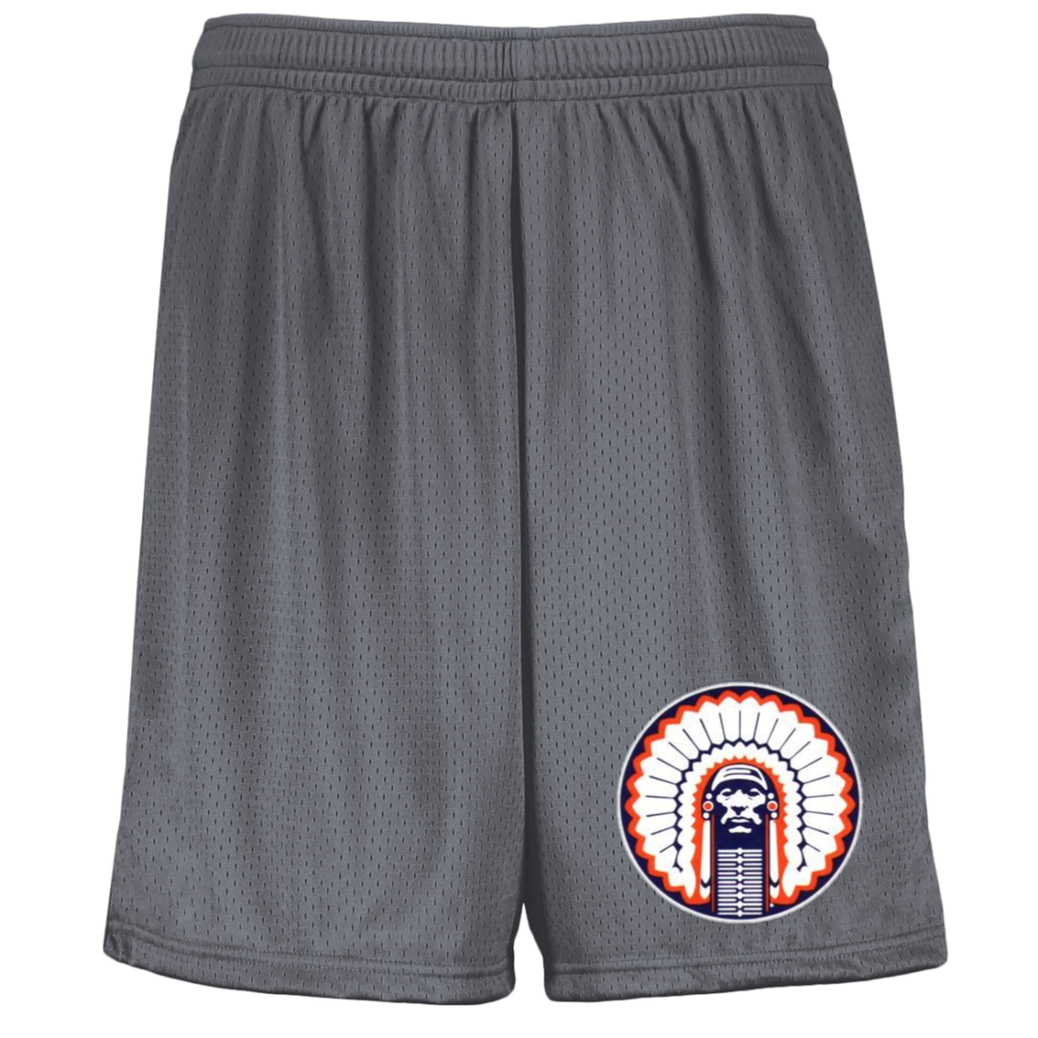 Chief Illiniwek Youth Moisture-Wicking Mesh Shorts