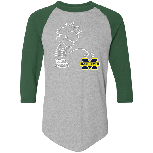 P on Michigan  Colorblock Raglan Jersey