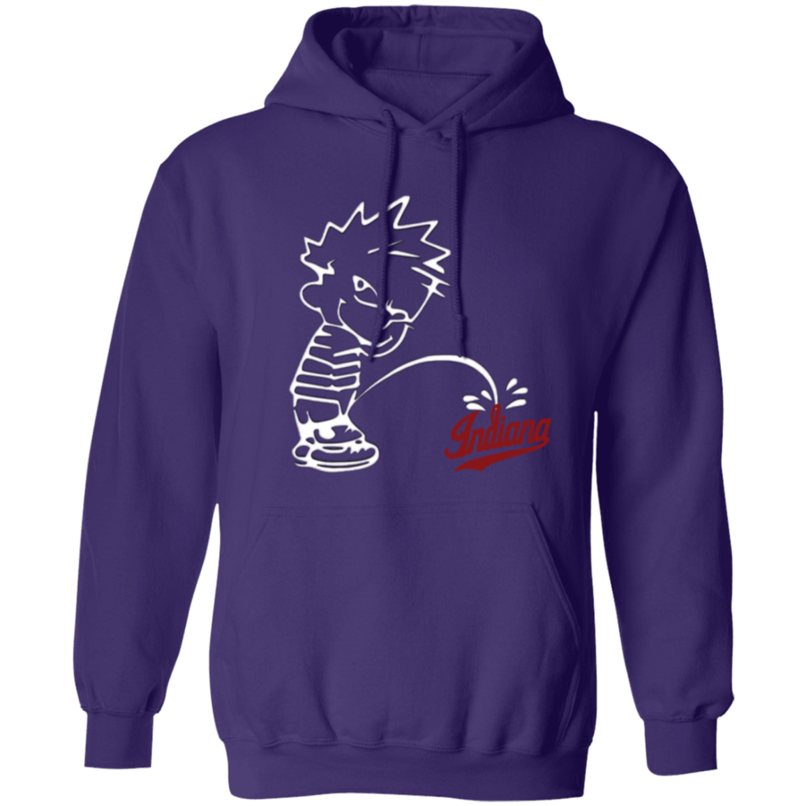 P on Indiana Pullover Hoodie 8 oz (Closeout)