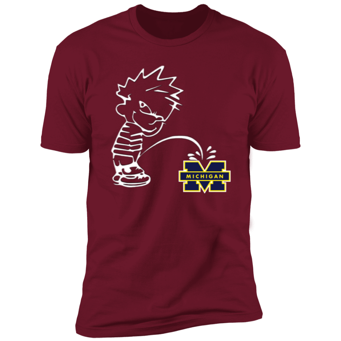 P on Michigan Premium Short Sleeve Tee (Closeout)