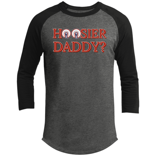 Hoosier Daddy 3/4 Raglan Sleeve Shirt