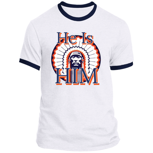 Chief "He is Him" Ringer Tee