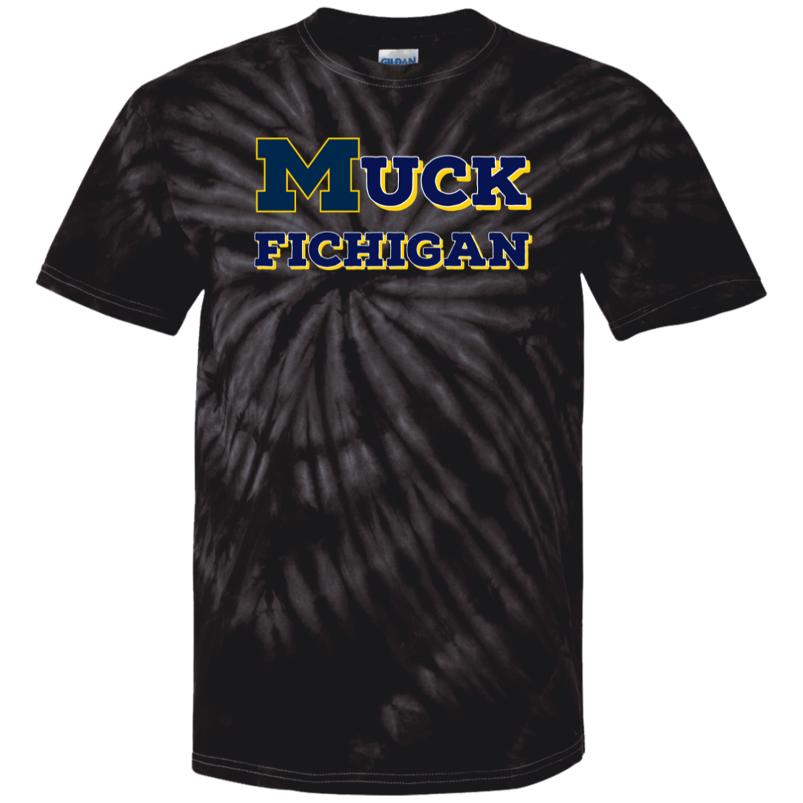 Muck Fichigan 100% Cotton Tie Dye T-Shirt